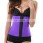 Hot sale women latex rubber corset