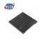 Low spring track pad standard product for Shinkansen with size 12 x 140 x 180 mm (28MN / m)