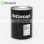 Eco-Friendly Black Cardboard Paper Tube Boxes Tin Plug Carton Tubes