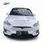 High quality carbon fiber RZ style body kit for Tesla model X front lip rear lip side skirts and wing spoiler
