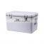 30L Food Transport Insulated Box Plastic White Cooler Box Portable Ice Chest Cooler for Camping