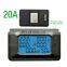 20A  100A 220V LCD Panel Monitor Power Energy Analog Voltmeter Ammeter Watt Current Amps Volt Meter Digital AC Voltage Meters