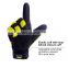 Handlandy soft yellow Synthetic neoprene construction impact oilfield workout hand working gloves mechanic gloves