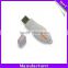 Free sample ! low cost branded /customized led light usb flash drive vs usb pen drive