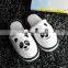 2017 Chinese Panda Cute Disposable Hotel Kids Slippers