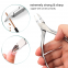 Professional Stainless Steel Nail Cuticle Nipper with Anti-slip Handle