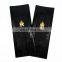 Custom printed hot stamp coffee bag aluminium foil recyclable black bags for coffee packaging with tin tie