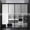 2021 Hot selling Huge Interior Patio Ultra Slim Frame Sliding Door With 2 Track