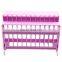 Kitchen Dish Drainer Plate PP Plastic Folding Dish Drain Drying Rack with 12 Grid Storage