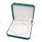 Fadeli Custom Logo Top Quality Blackish Green Velvet Ring Necklace Bracelet Bangle Gift Packaging Plastic Jewelry Box