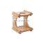 Bamboo Coffee Dripper Stand holder rack easy assembling