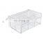 Clear Tea Sugar Bag Storage Box Acrylic Tea Bag Organizer Box