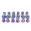 AOSU R40 17Hex Convenient Durable Multicolor Anti Thetf Hex Chrome Wheel Lug Nuts