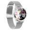 LW07 Round Touch Smartwatch Stainless Steel IP68 Waterproof Health smart watch phone for Women