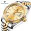 PAGANI DESIGN 1645 High Quality Gold Wrist Watch Stainless Steel Automatic Luxury Men Watch Numeric