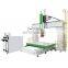 OSAI system 7.5kw Italy HSD servo motor square hobby cnc milling machine 5 axis