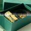 Luxury custom packaging box scented jasmine oud fragrance label foil electroplating gold carousel OEM soy wax candle