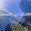Aluminum Glass Curtain Wall For Office Buildings wall mounted electric curtains