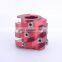 LIVTER Woodworking Machinery Parts Wood Cutter Head With Tungsten Carbide Changeable Blades