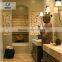 Hotel interior wall art bedroom and bathroom carved stone wall