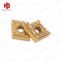 CNMG120412-HQ Carbide Cutting Insert with Yellow Coated for Steel