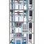 Transparent elevator training device