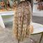 Ash Blonde Highlights Loose Deep Wave Virgin Roots 180% Ombre Human Hair Full Lace Wig for Women 13X6 HD Lace Frontal Wigs