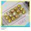 Glass Rhinestone Mesh Ss10 3mm AB Gold Crystal Silver Base