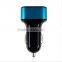 Newest Design Plastic 2.1A 2.0A 1A Car Charger Quick Usb Charge for Mobilephones
