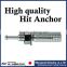 steel and durable ground screw anchor for concrete many sizes available
