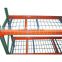 Welded powder coated or galvanized wire mesh panels for rack