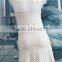 Simple Style Low Black Lace Necktie Nighty Dress/shapewear