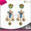 Rhinestone With Pearl Cheap Gold Earrings