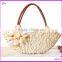 corn straw beach bag