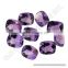 High Quality Amethyst Cushion Briolette Cut Gemstones for Handmade Jewelry