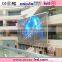 outdoor indoor rgb video advertising led clear glass led sign outdoor glass board XW5 led display