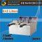 Table-top fryers for chips two tank two basket healthy fryer with fry basket for deep fat fryer (SY-TF26 SUNRRY)
