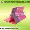 Compatible Brand and PU Material Pink Leopard Pattern Cover for iPad5 Stand Case