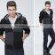wholesale plain hoodie jackets/zipper pocket hoodie
