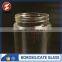 airtight pyrex glass jar with metal lid