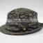 Fashion custom printed fedora hats wholesale