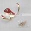 Metal Hook Furniture Hook Zinc Alloy Hook Double Hang Hook