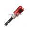 Red 1/4 Hex Shank Quick Release Electric Drill Screwdriver Bit Holder 60mm AR-03