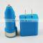 High quality Multi-function travel set USB Wall Adapter charger +USB car charger for iphone 5 5s 5c 6 6 plus