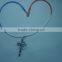 novelty Christmas hanging ornaments silicone necklace