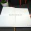 black emboss cover mole skin notebook with two ribbons