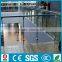 modular steel toughed glass railings design for stairs prices