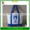 Factory custom cotton tote shopping bags with front pockets