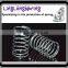 Custom steel helical compression springs