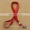 2015 high quality personalised Imprinted Tube Lanyards